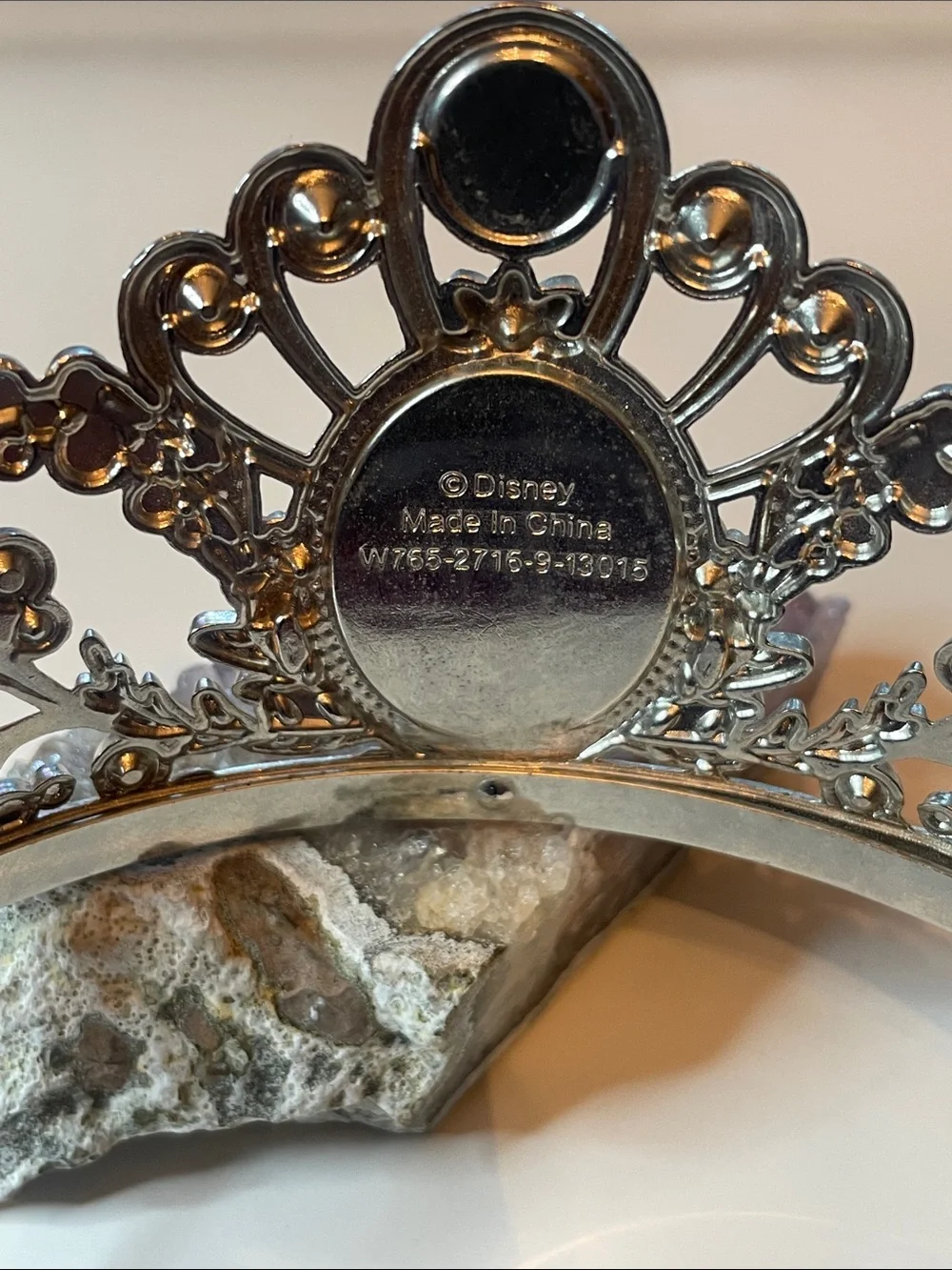 Disney Ariel Tiara Crown Silver Tone Metal Combs Jewels Sparkle Ariel Picture